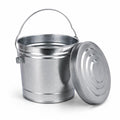 6 Gallon Galvanized Steel Can with Locking Lid C34742