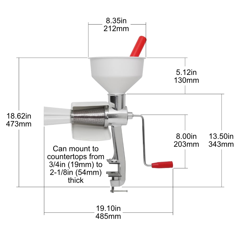 Tomato Sauce Maker Food Strainer G8551