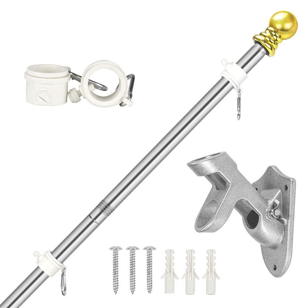 Aluminium Alloy Flag Pole Holder Bracket Y31260