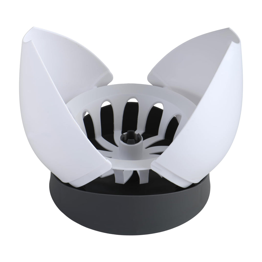 Heavy-Duty Toilet Plunger with Hideaway Holder, White P636