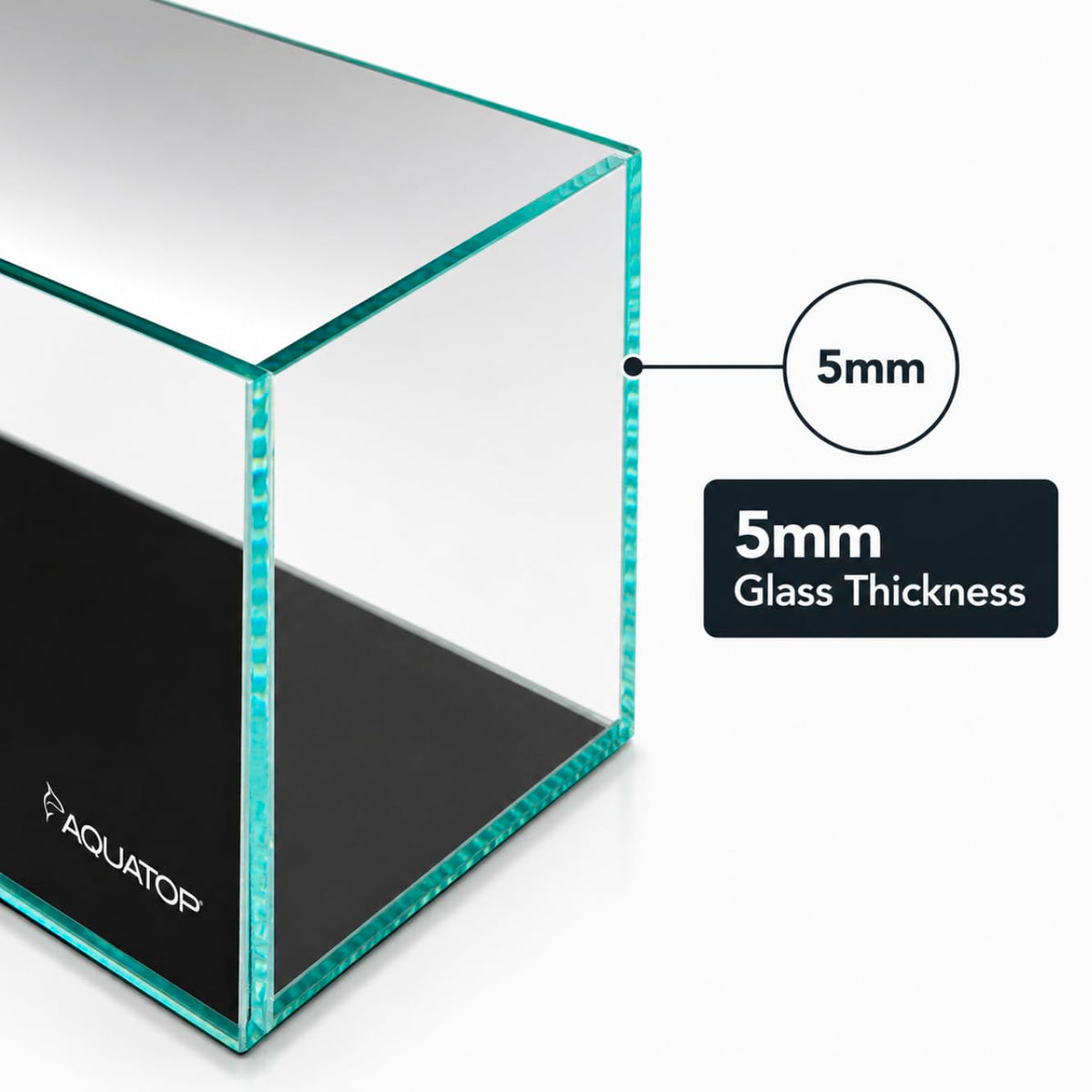 High Clarity 6.5 Gallon Glass Aquarium F914