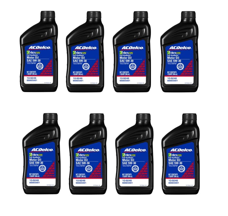 5W-30 Full Synthetic Motor Oil 1 Quart (8 pack) X73724