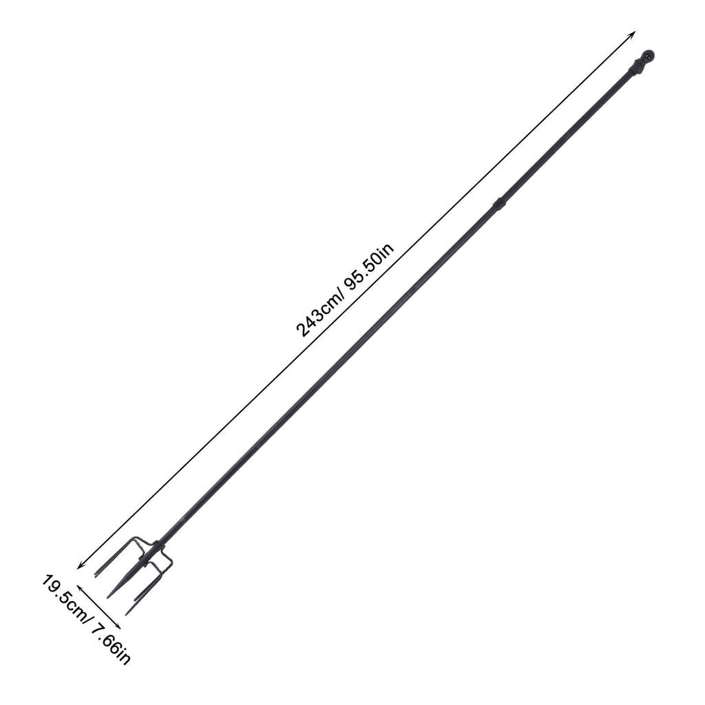 Stainless Steel Flag Pole Base with 5 Prongs V59815