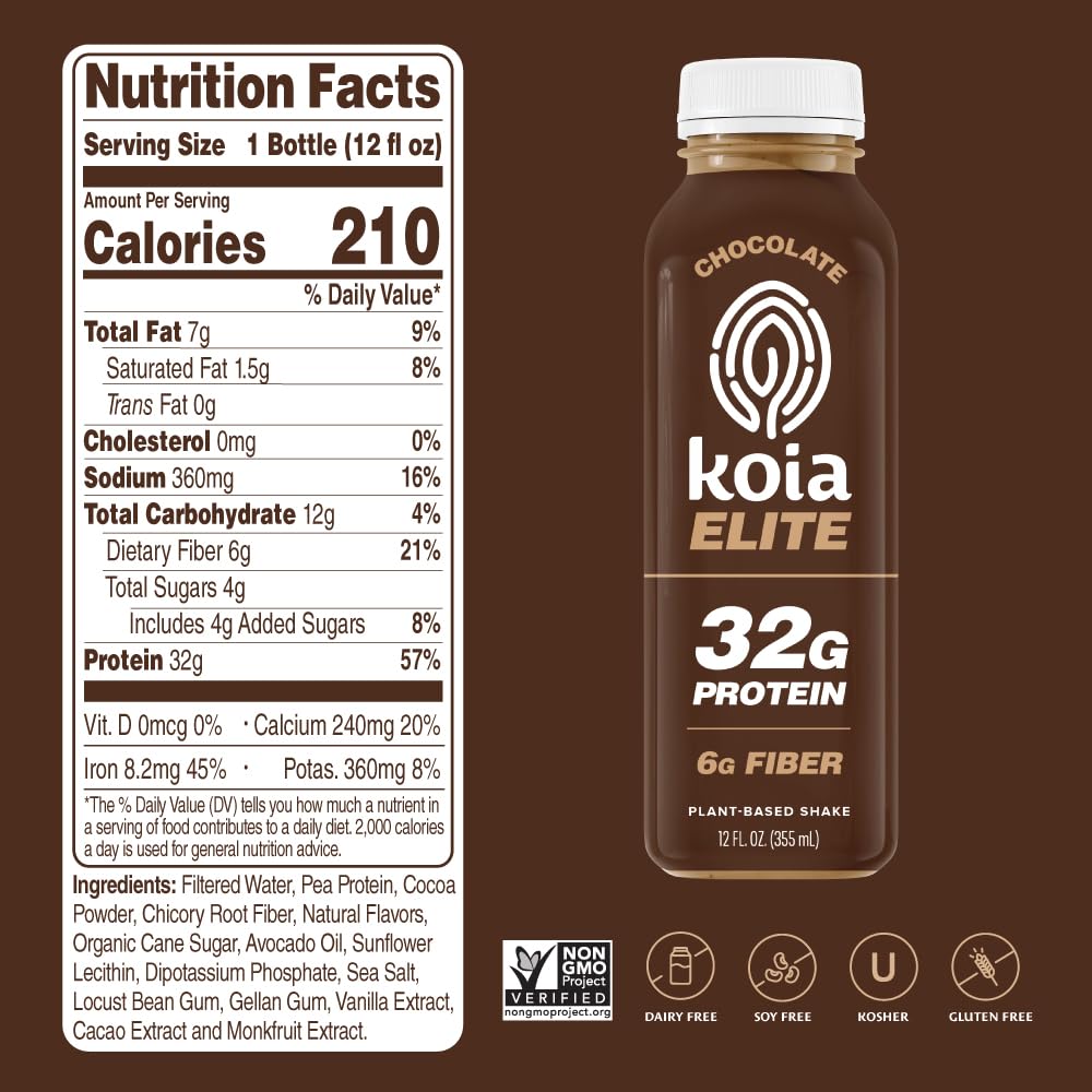 32g Protein Ready To Drink Plant Protein Shake U525