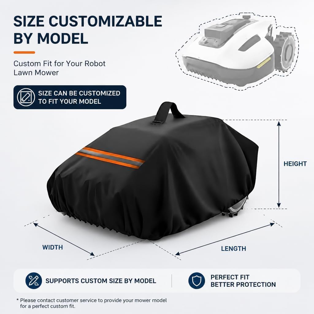 Waterproof 420D Robot Lawn Mower Cover G350