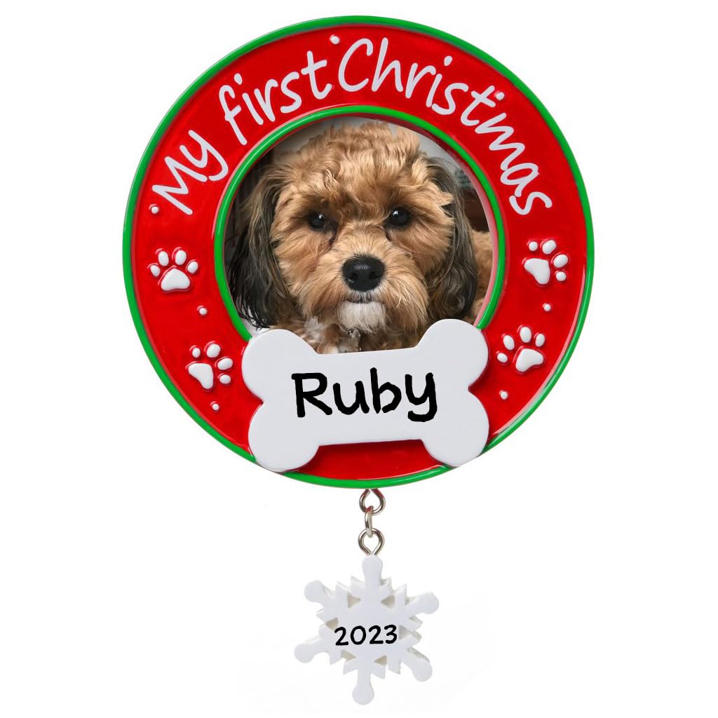 Christmas Picture Frame Ornament X7107
