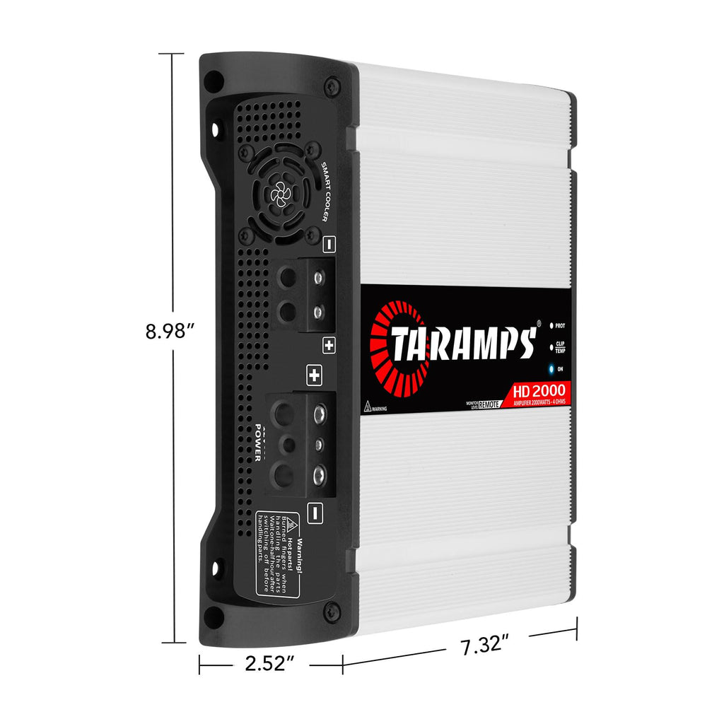 1 Channel 2000 Watts Class D Car Audio Amplifier Y201