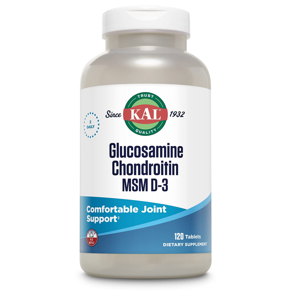 Glucosamine Chondroitin MSM D3 120 Tablets H3694