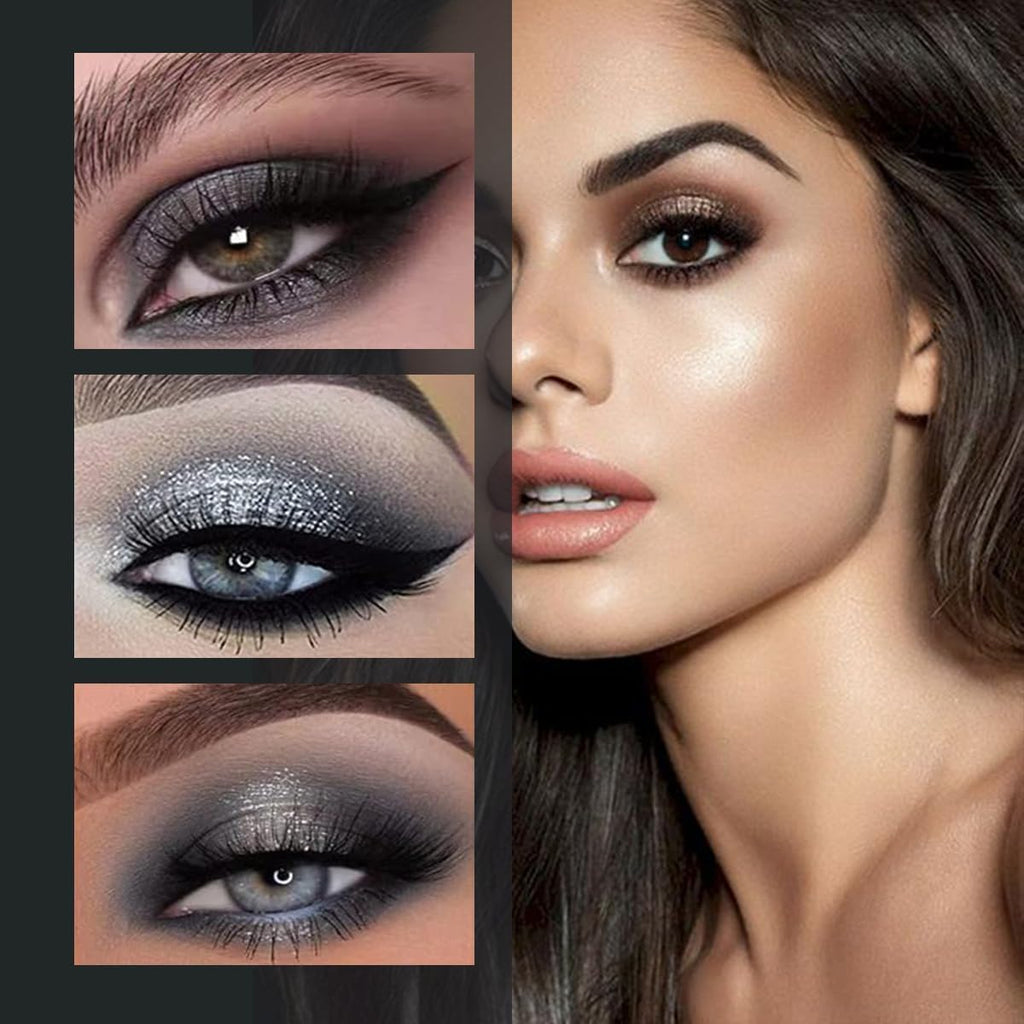 Black Grey Smokey Eyeshadow Palette H73983