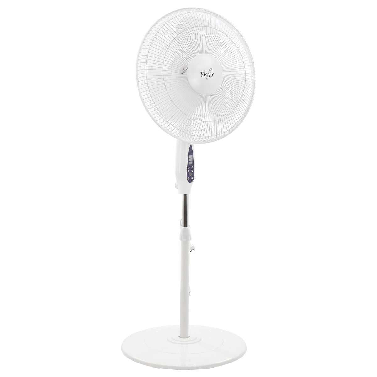 16 Inch 3 Speed Oscillating Stand Fan with Timer and Remote Control S9491