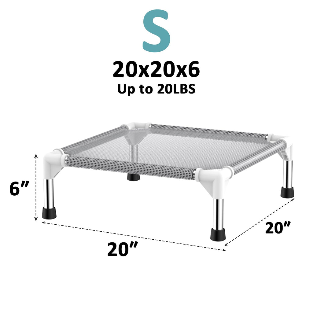 Lightweight Elevated Dog Bed with Cooling Fabric V77856