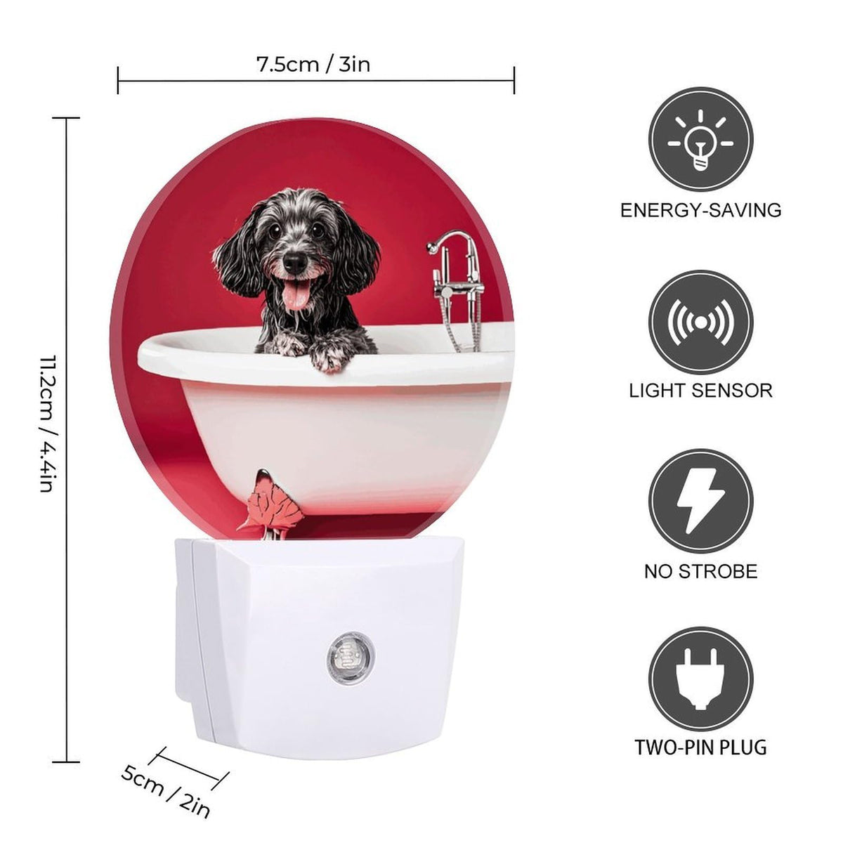 Plug-in Wall Night Light H5050