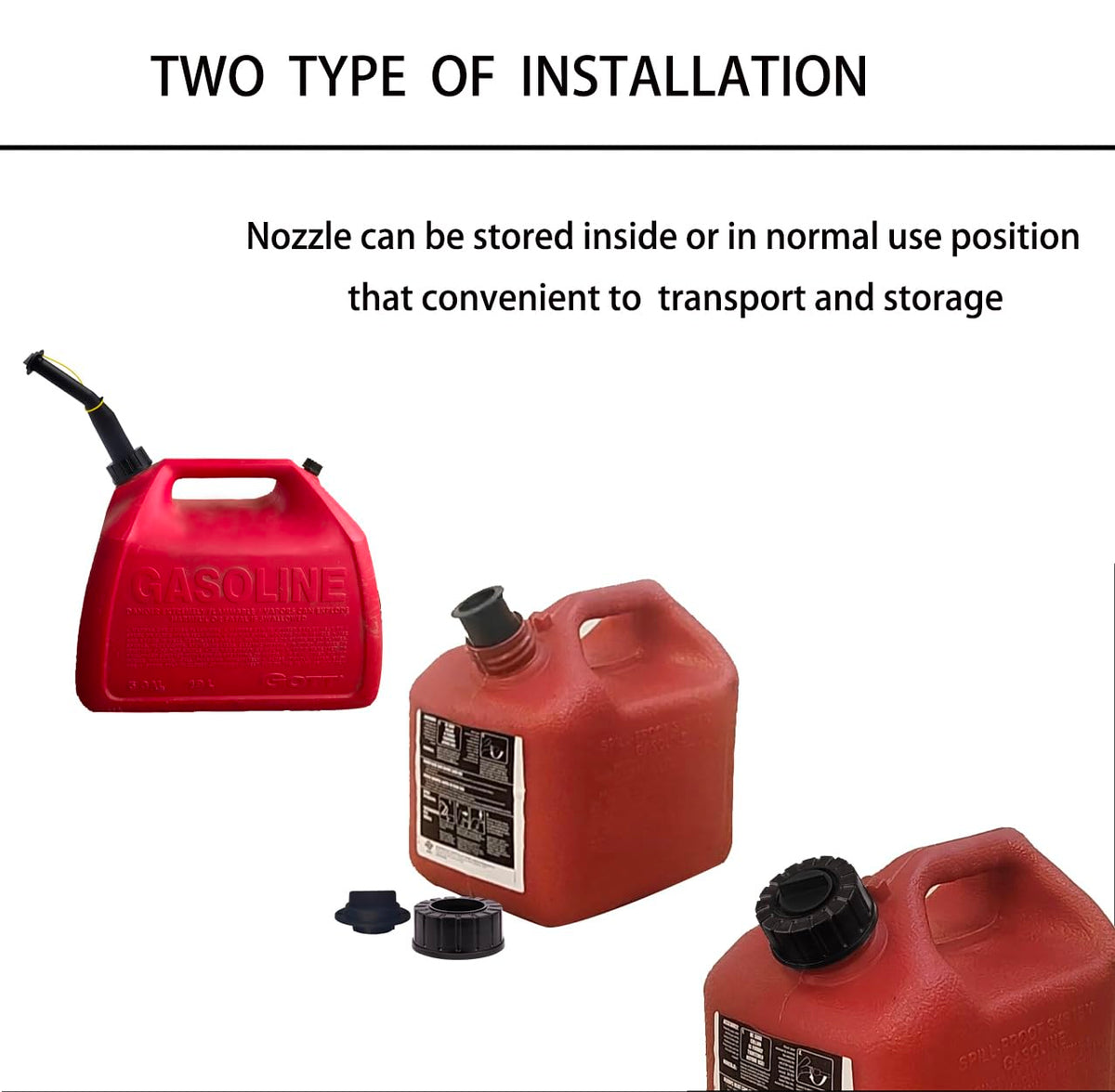 Gas Can Spout Replacement Kit Q99538