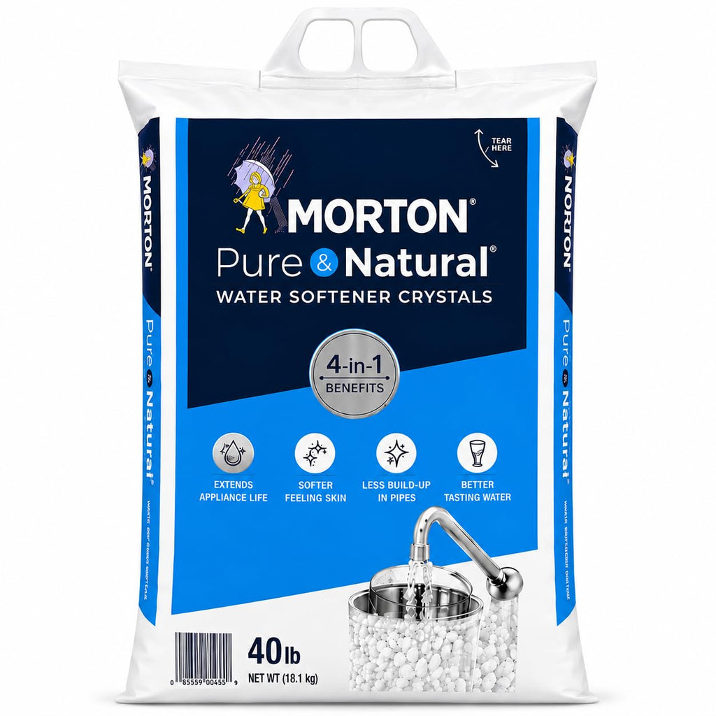 Pure and Natural Water Softener Crystals 40lbs H817349