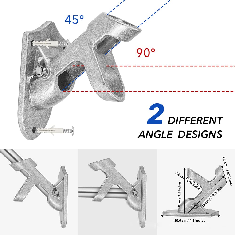 Aluminium Alloy Flag Pole Holder Bracket Y31260