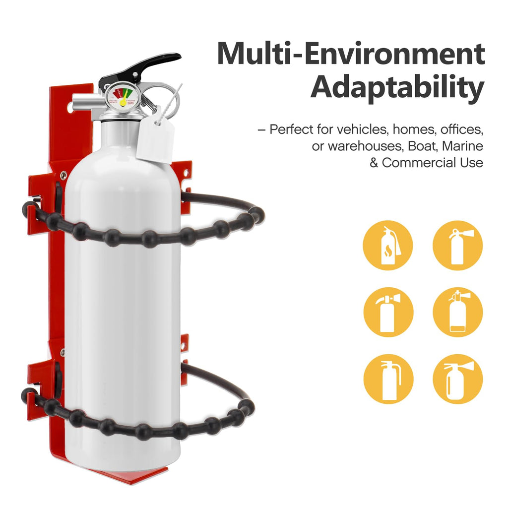 Fire Extinguisher Mount Bracket, 4pcs Z3685