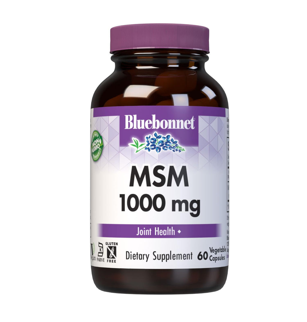 MSM 1000 mg 60 Vegetable Capsules G626940