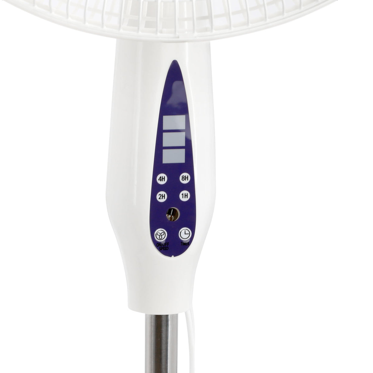 16 Inch 3 Speed Oscillating Stand Fan with Timer and Remote Control S9491