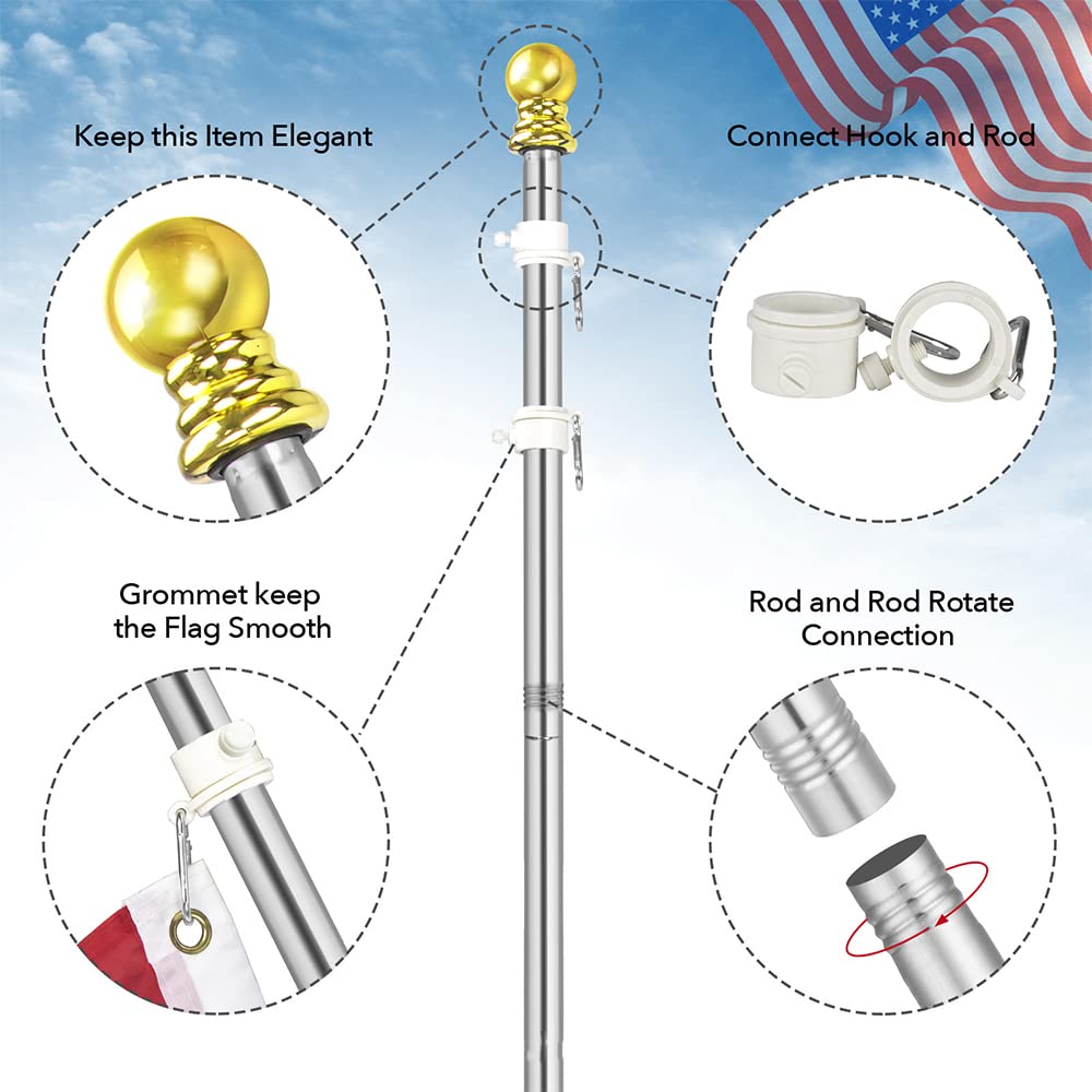 Aluminium Alloy Flag Pole Holder Bracket Y31260
