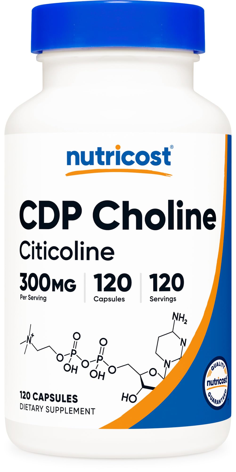 CDP Choline 300mg 120 Vegetarian Capsules A64663