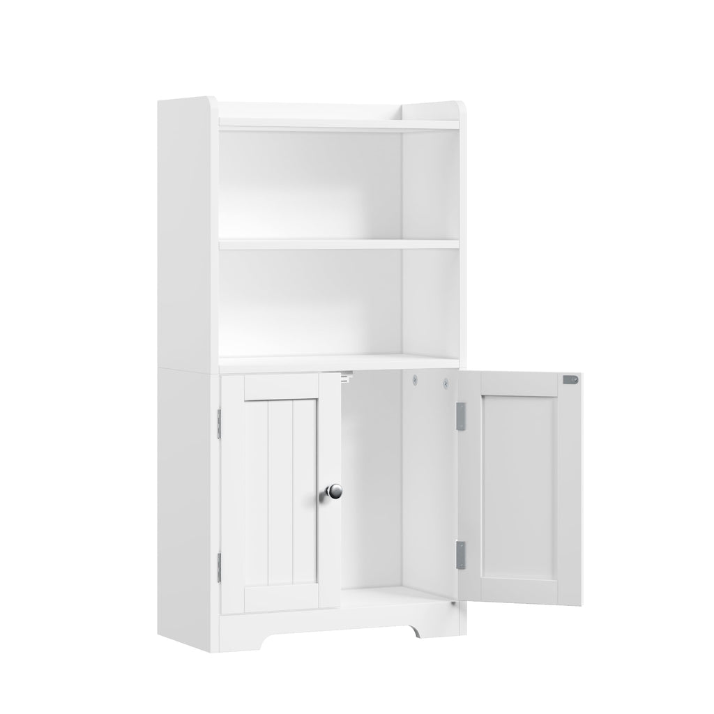 Small Bathroom Storage Cabinet with 2 Door and Shelves E89738