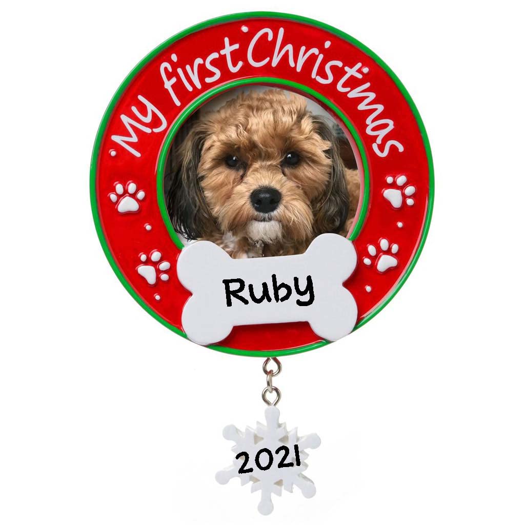 Christmas Picture Frame Ornament X7107