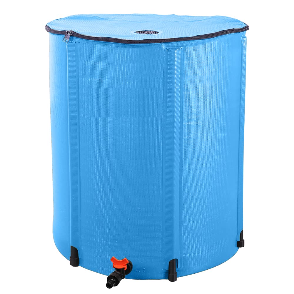 50 Gallon Blue Collapsible Rain Barrel I33087