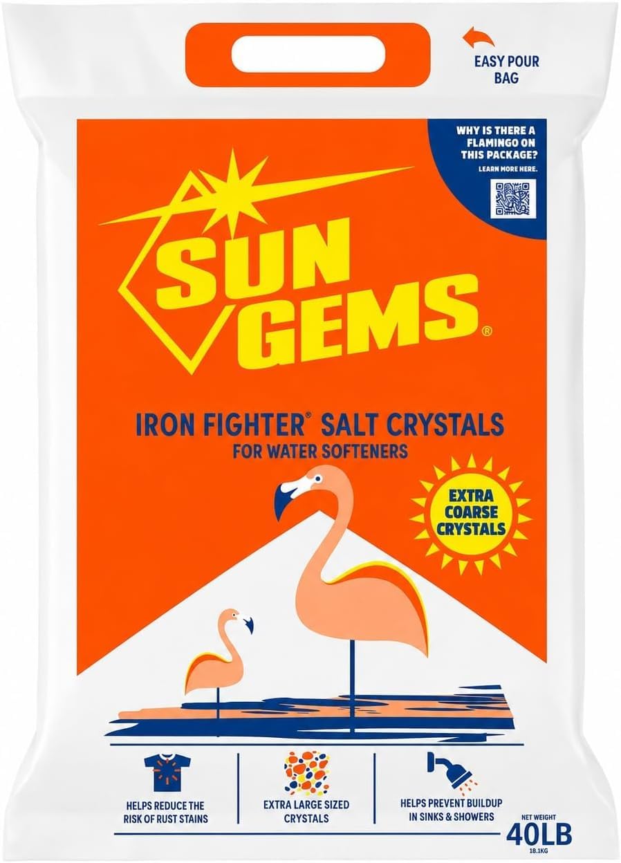40 lb Extra Coarse Water Softener Salt Crystals S302313