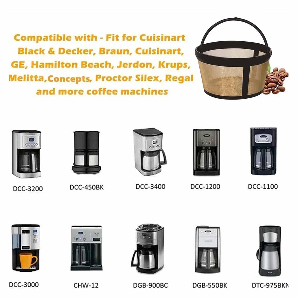 8-12 Cup Stainless Steel Coffee Filter A660512