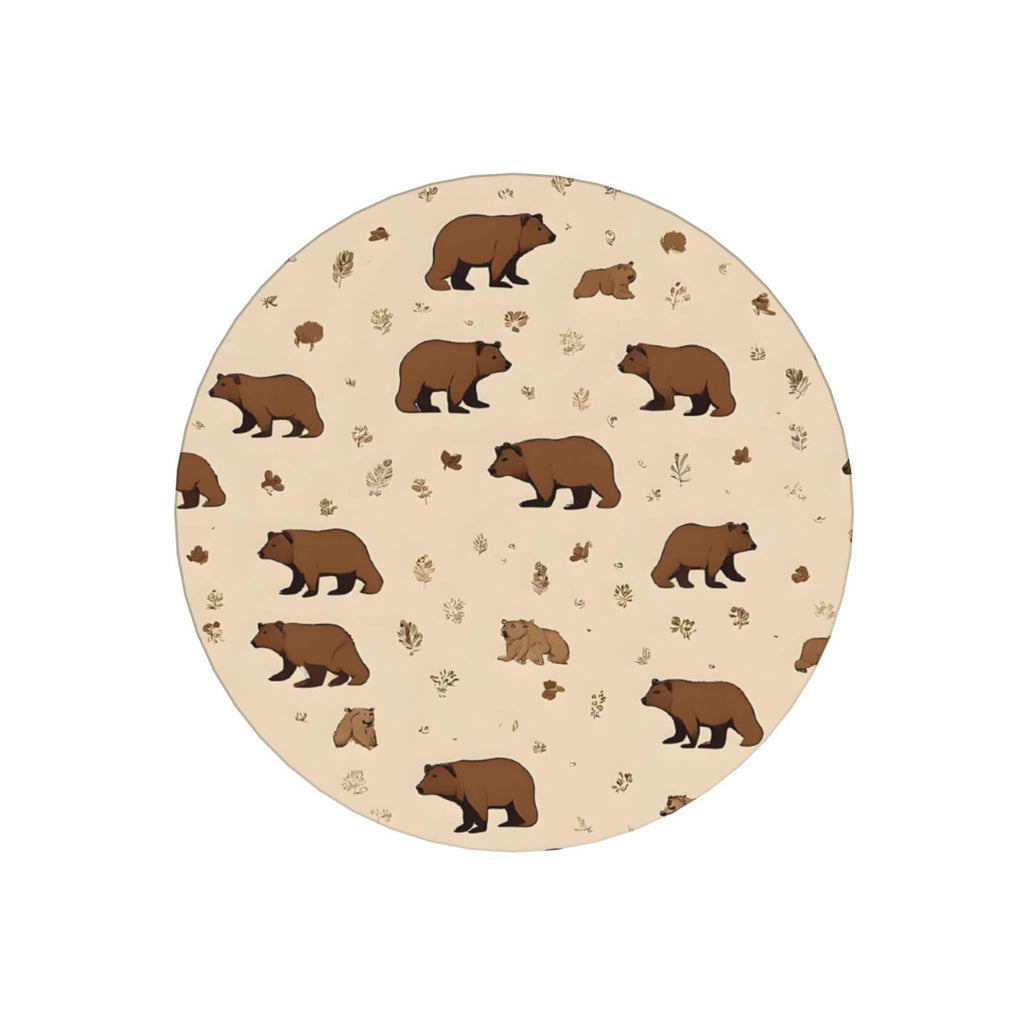 6-Piece Set of Absorbent Ceramic Coasters with Cork Backing M3687