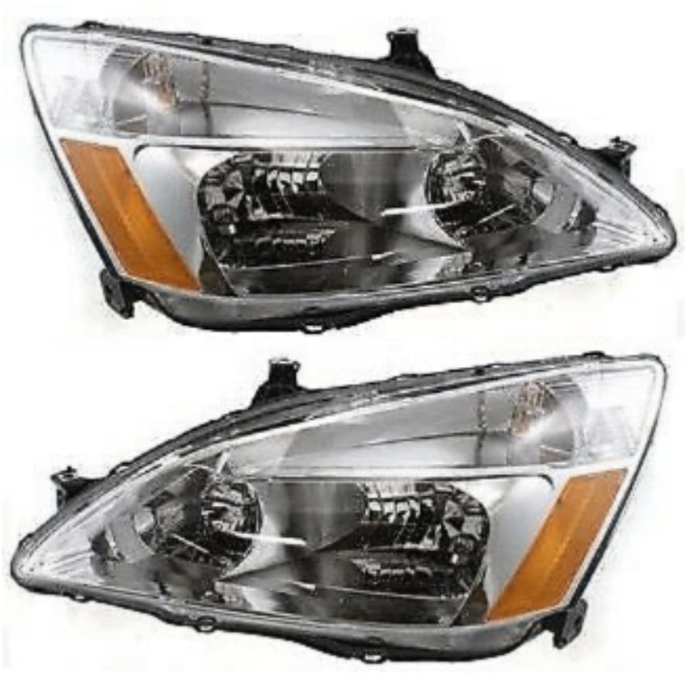 Headlight Set Left Right Clear Lens I87878