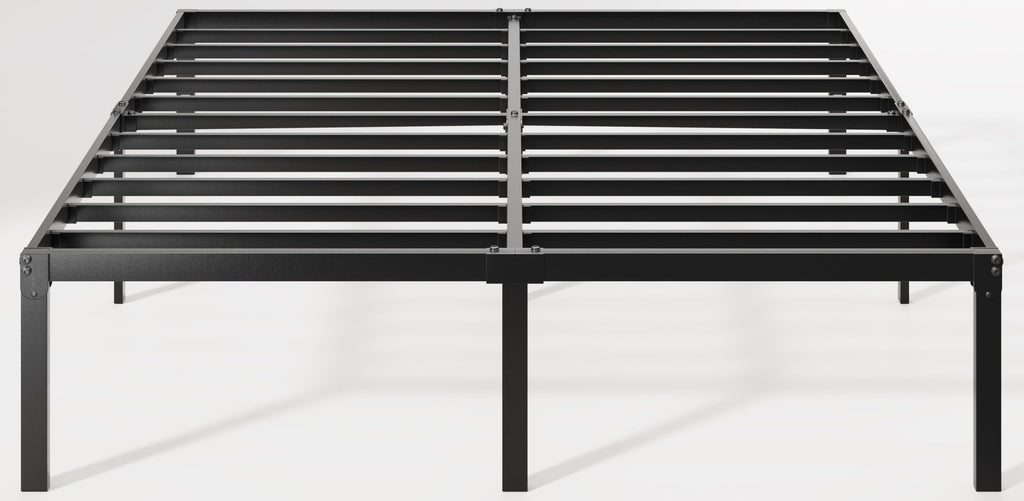 Queen 14 inch Metal Bed Frame with Storage Space B416004