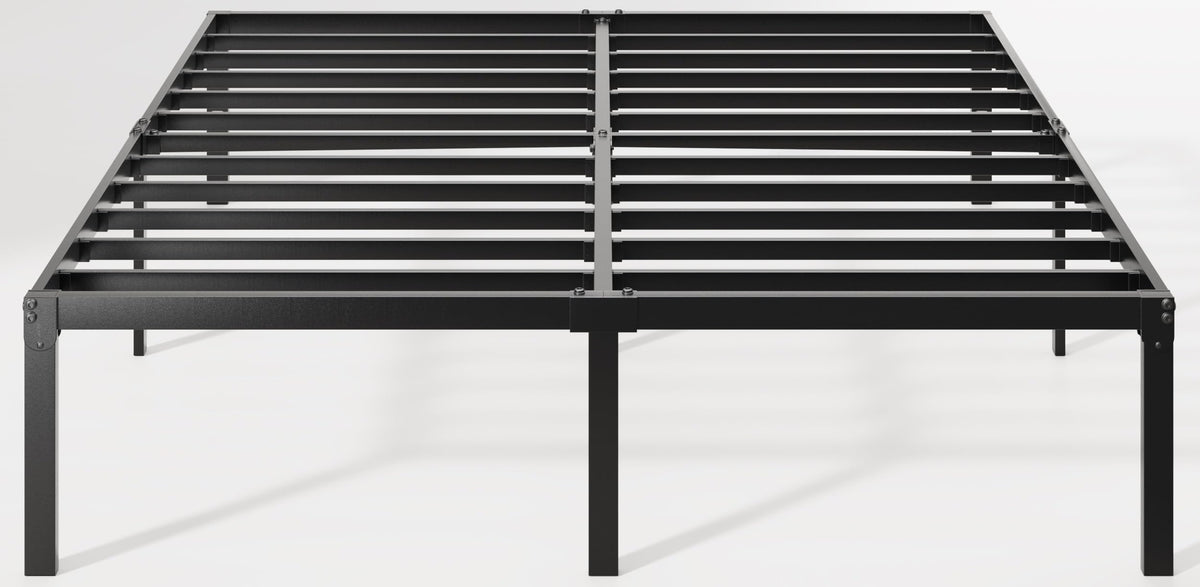 Queen 14 inch Metal Bed Frame with Storage Space B416004