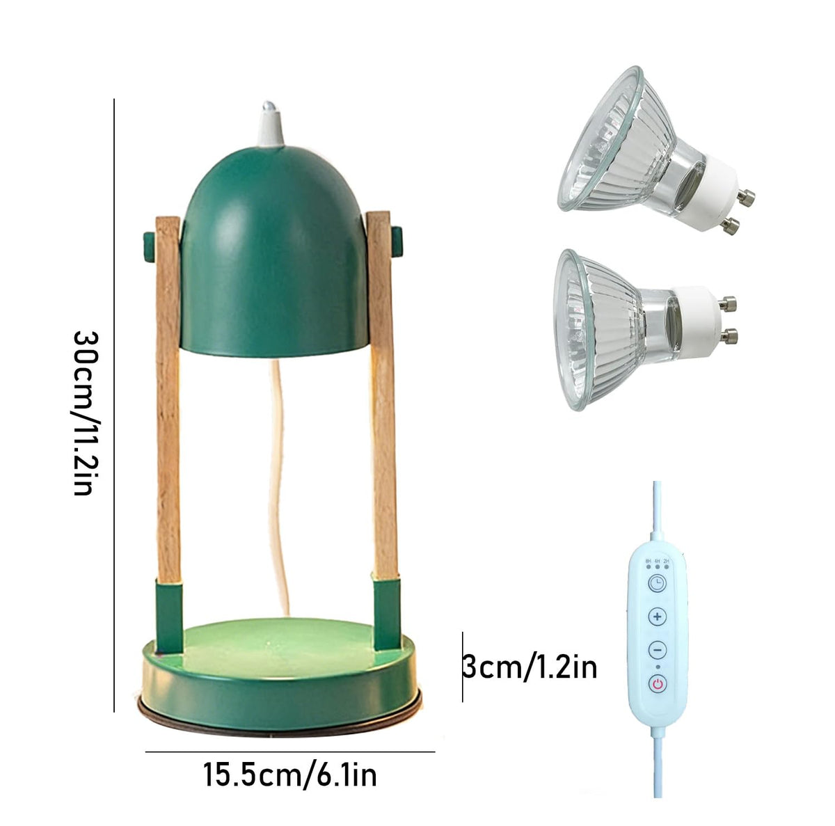 Candle Warmer Lamp with Timer Dimmable for Jar Candles S52684