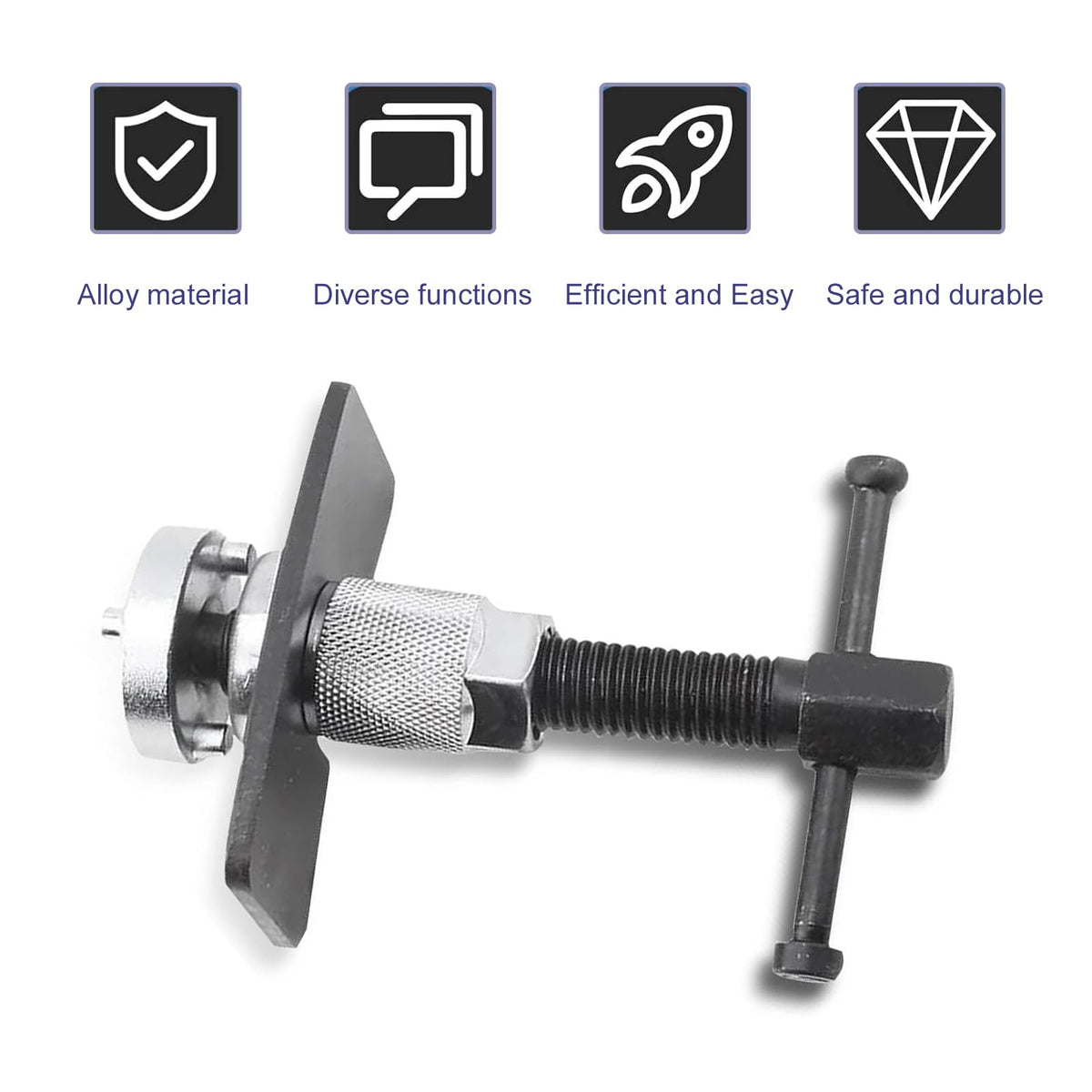 Brake Pad Replacement Tool Kit with 2 Adapters T912