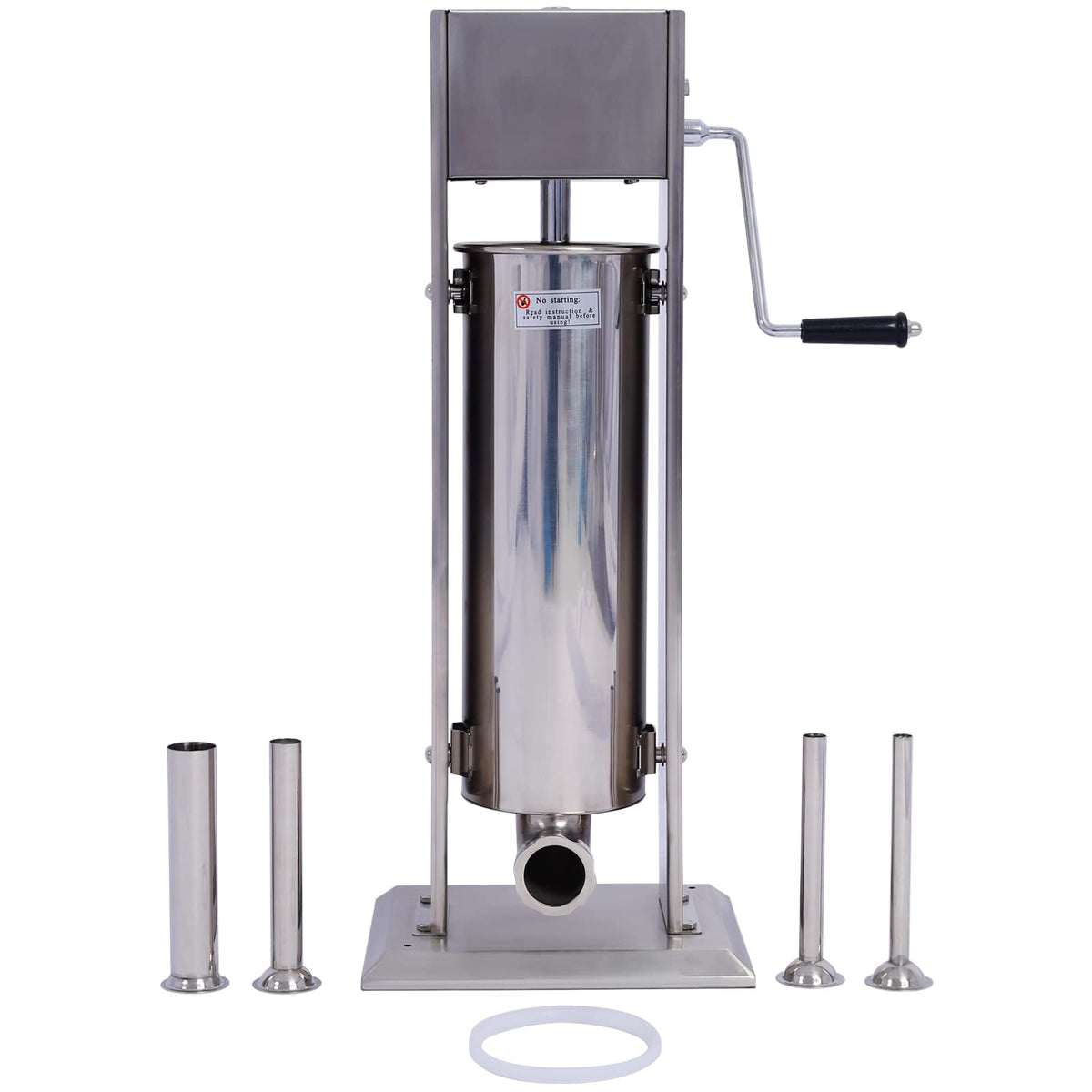 Stainless Steel 15lb Commercial Sausage Stuffer G932608