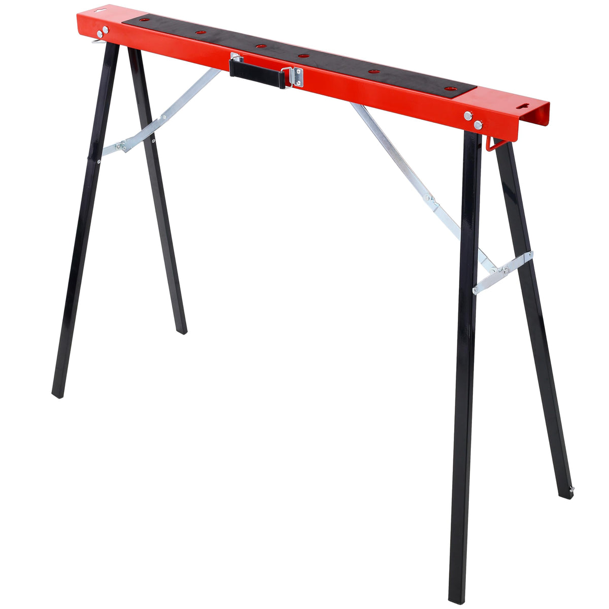 2 Pack Folding Steel Saw Horses 550lbs Capacity E4653