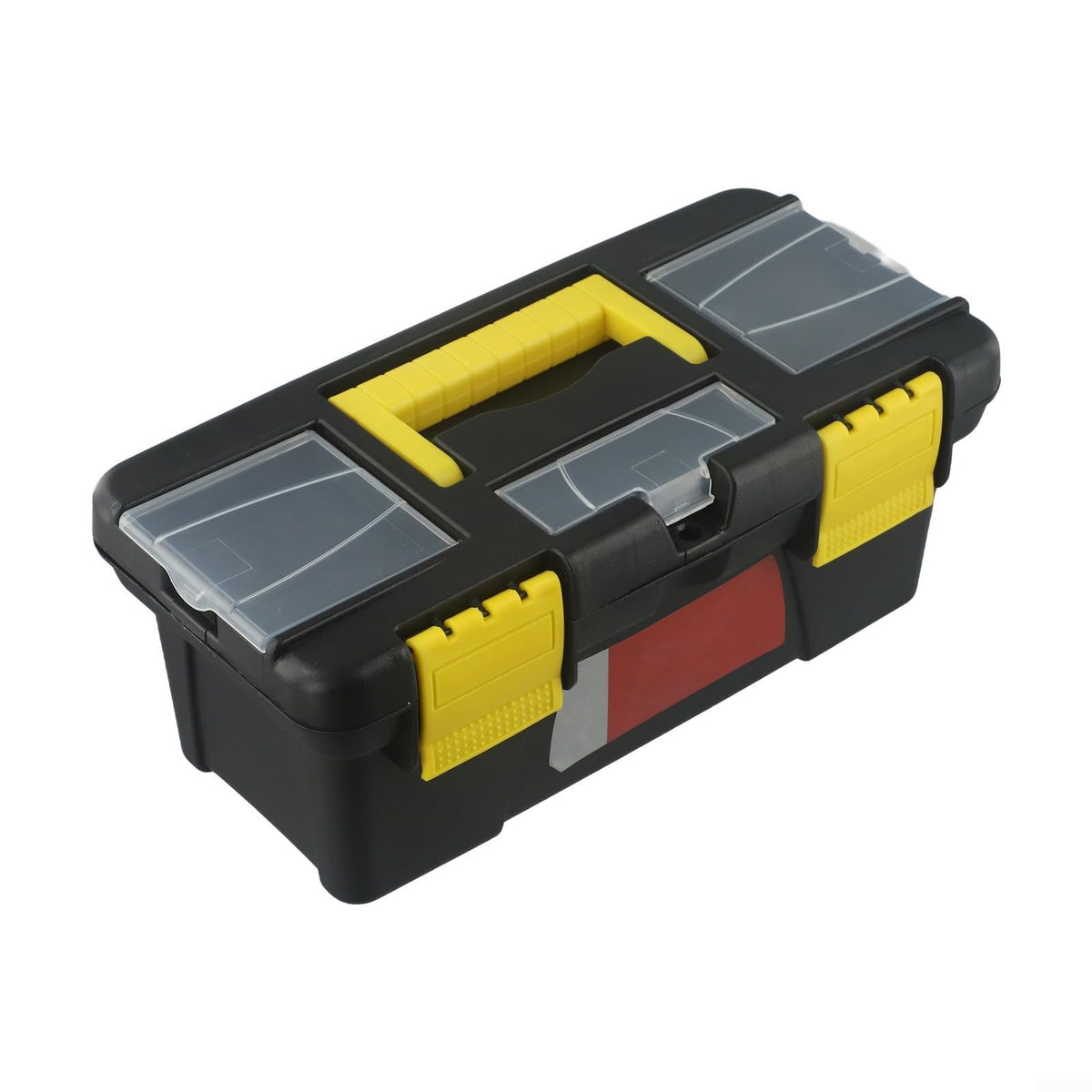 10 Inch Two-Layer Plastic Toolbox with Metal Hinges and Latching Lid A81308