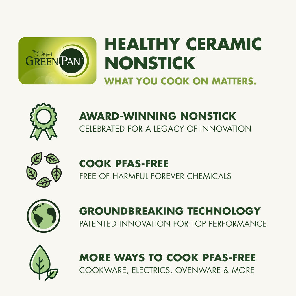 22 Piece Ceramic Nonstick Cookware Set Z927
