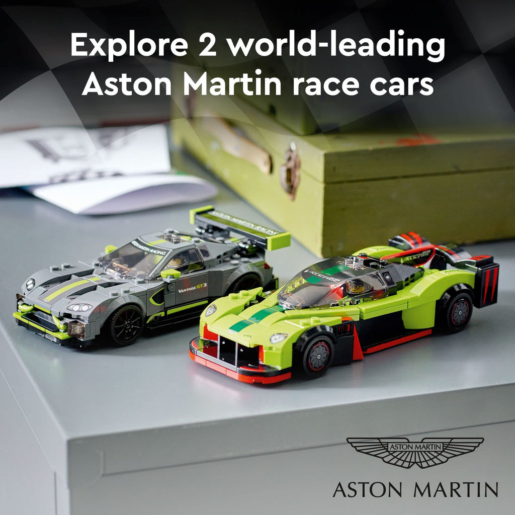Race Car and Toy Set with 2 Driver Minifigures T56935