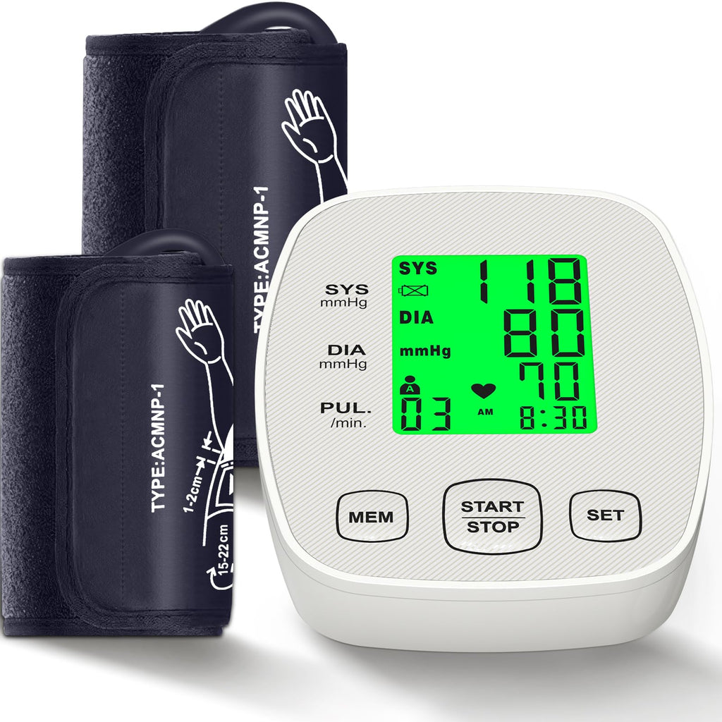 Arm Blood Pressure Monitor with 2 Cuffs M464765