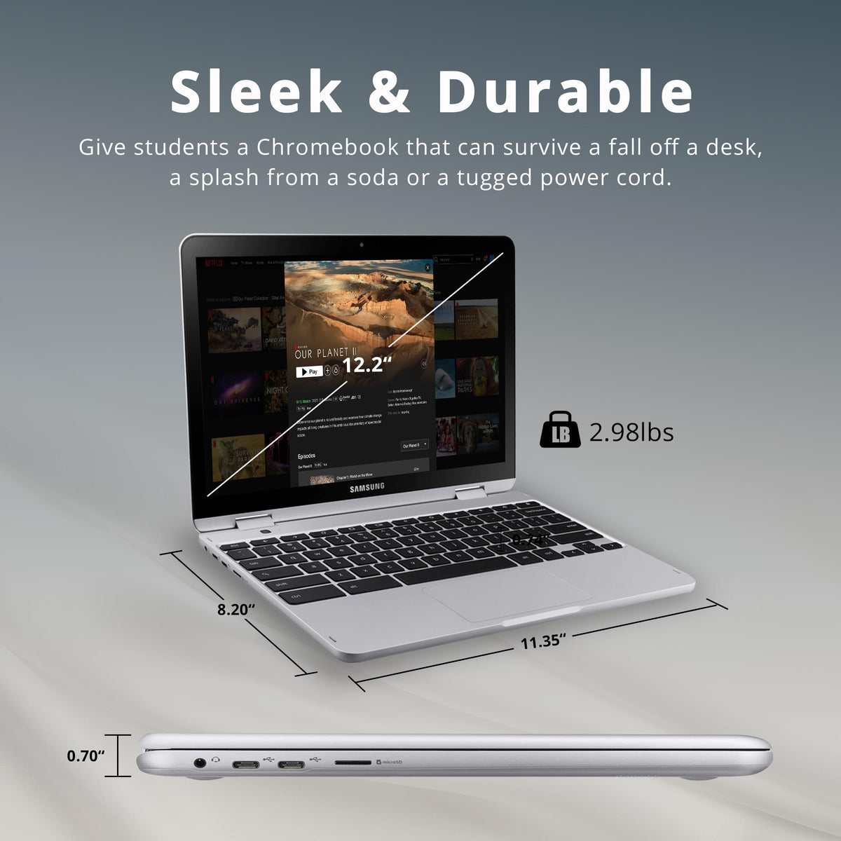 12.2" Touchscreen 2-in-1 Laptop F7236
