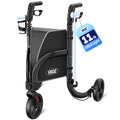 3 Wheel Foldable Rollator with 8" All Terrain Tires R3781
