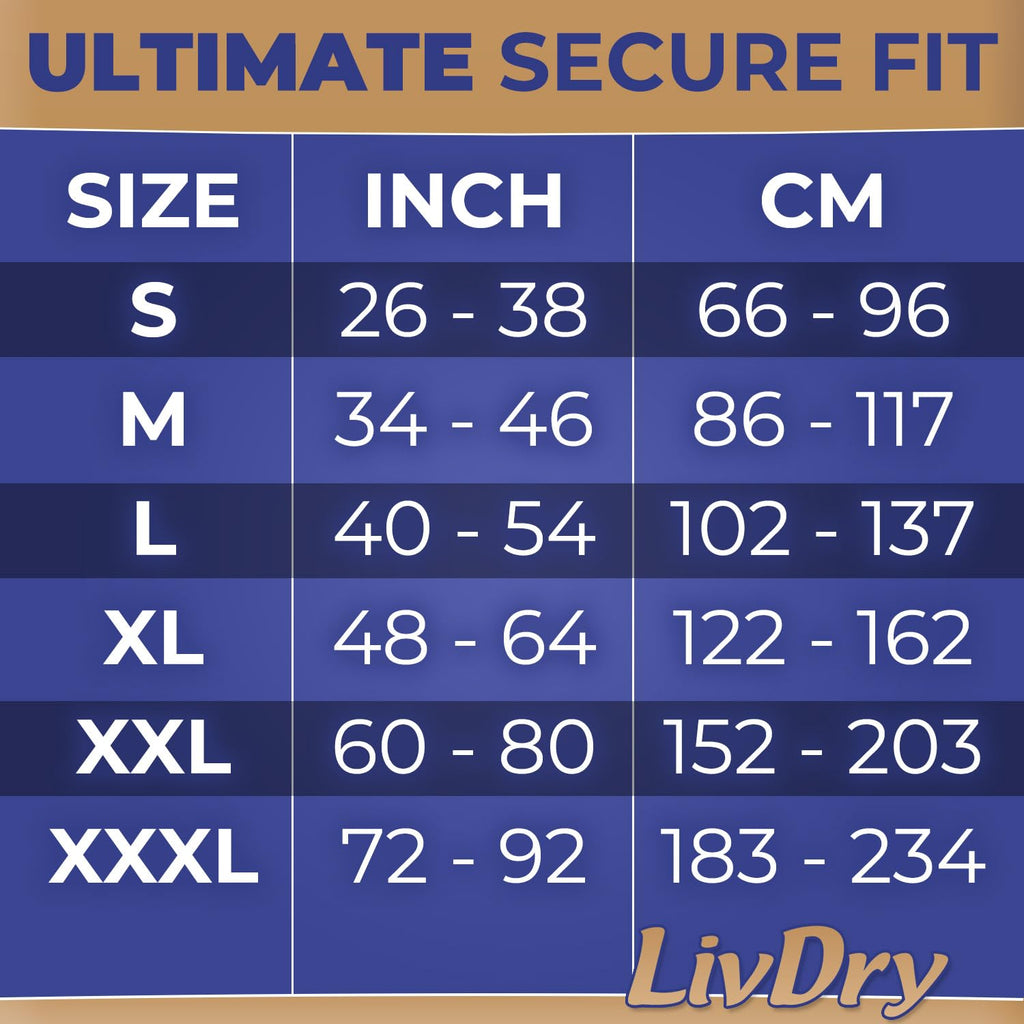Adult Incontinence Underwear, Medium, 17-Pack H91483