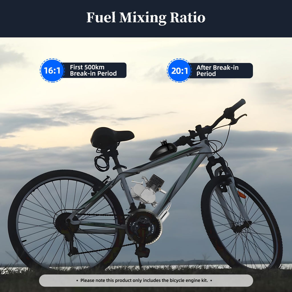 100cc 2-Stroke Bicycle Engine Kit with 36-Tooth Sprocket B283324
