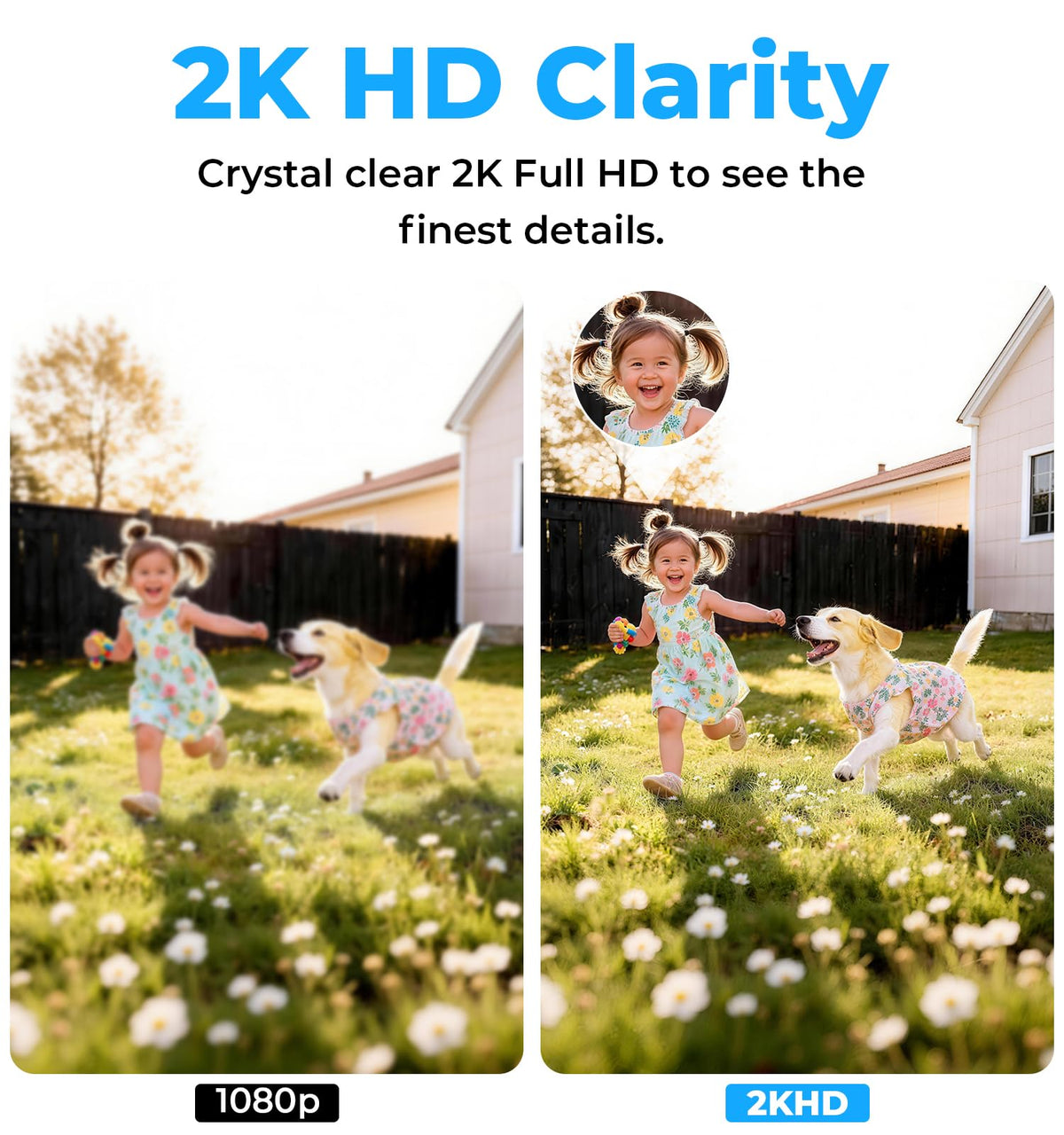 2K 5GHz & 2.4GHz WiFi Light Bulb Security Camera 360° PTZ T89600