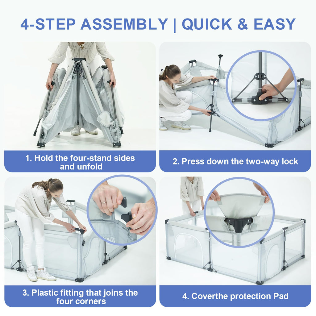 Foldable Baby Playpen X795