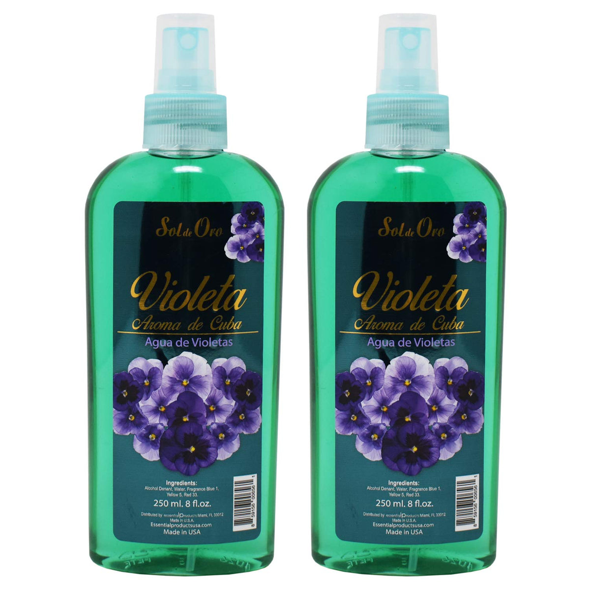 Violet Water Spray 8oz 2 Pack C650980
