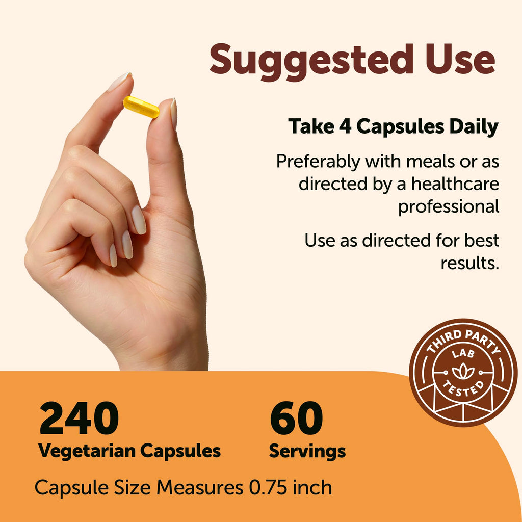 Berberine with Ceylon Cinnamon 2,000 mg 240 Vegetarian Capsules Z15351