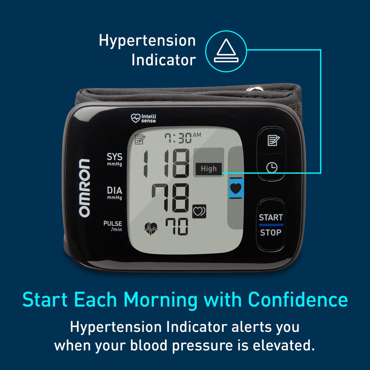 Wireless Wrist Blood Pressure Monitor H5438